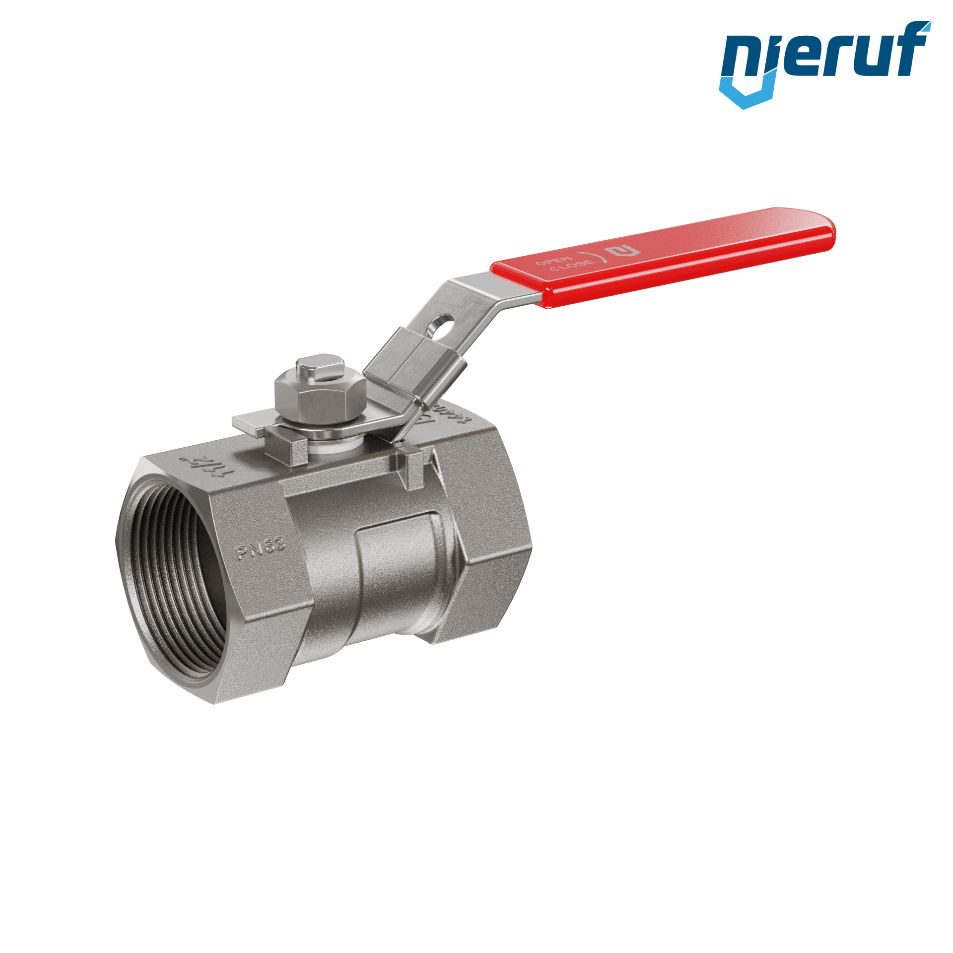 valvola a sfera in acciaio inossidabile DN40 - 1 1/2" pollici GK03