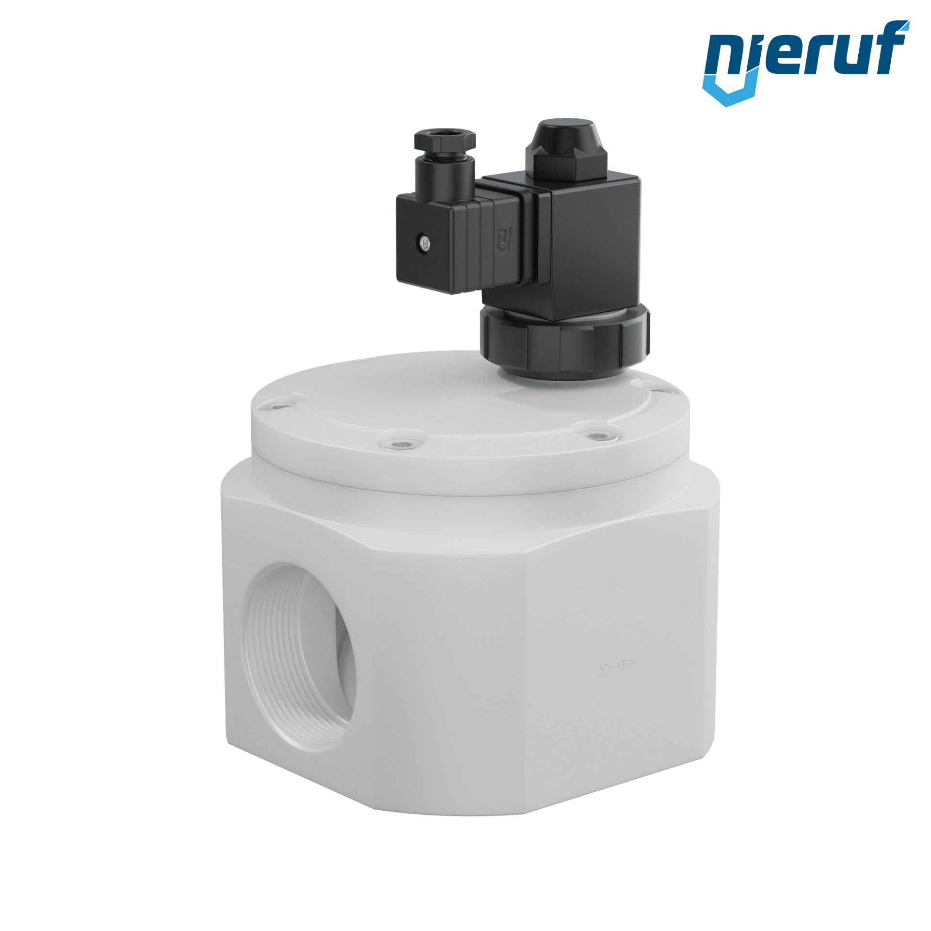 Magnetventil G 2" Zoll PTFE KV04 FKM 24V DC