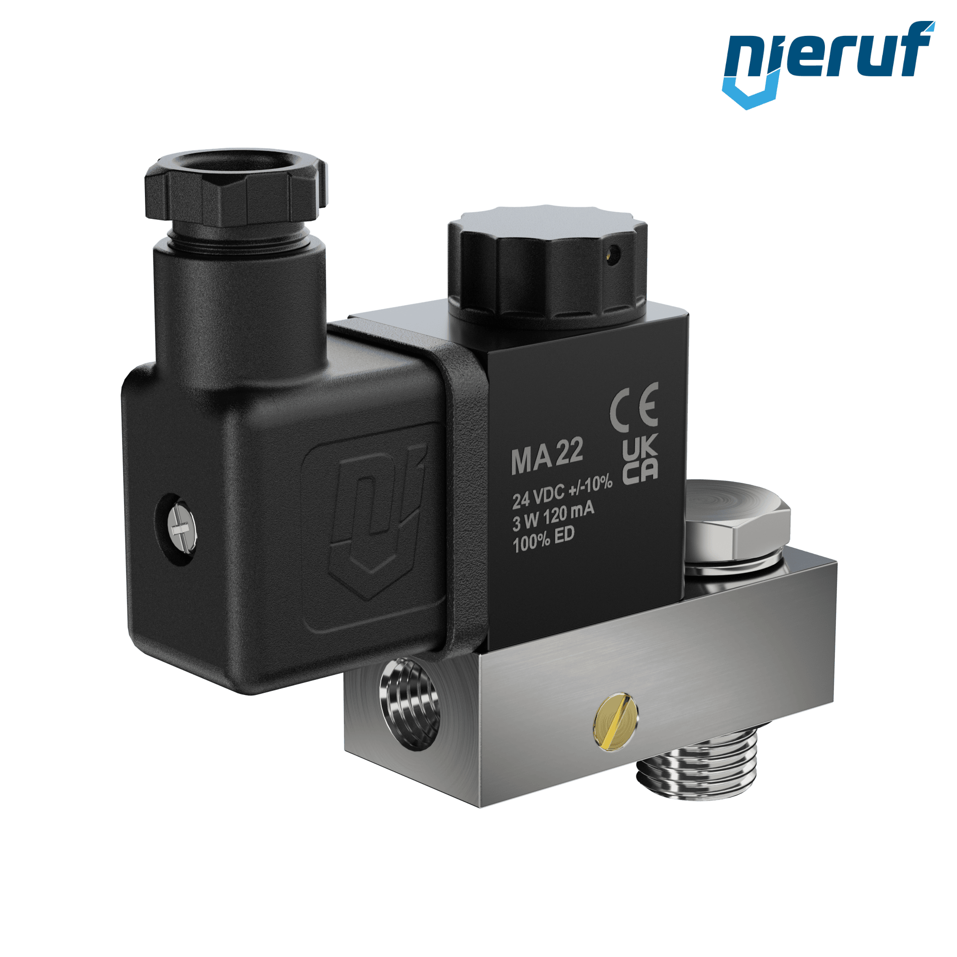 Pilotventil Eingang: G 1/8" Zoll 24V DC KV06