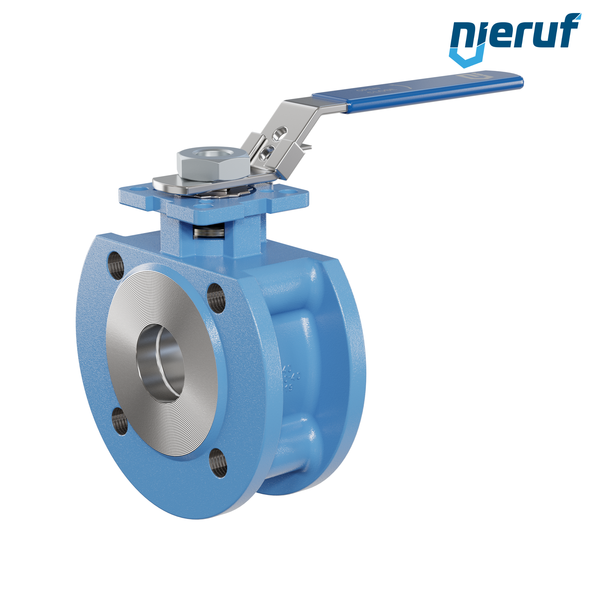 valvola a sfera dal design compatto DN40 PN16 FK03 acciaio fuso 1.0619 sfera in acciaio inossidabile 1.4408