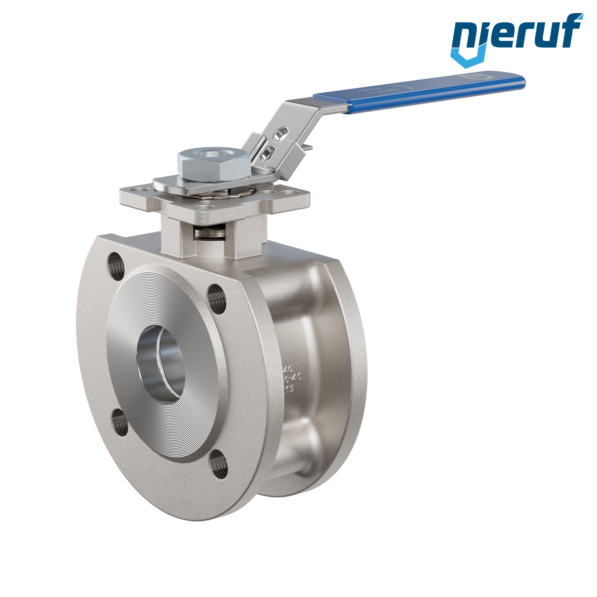 valvola a sfera dal design compatto DN40 PN40 FK04 acciaio inossidabile 1.4408