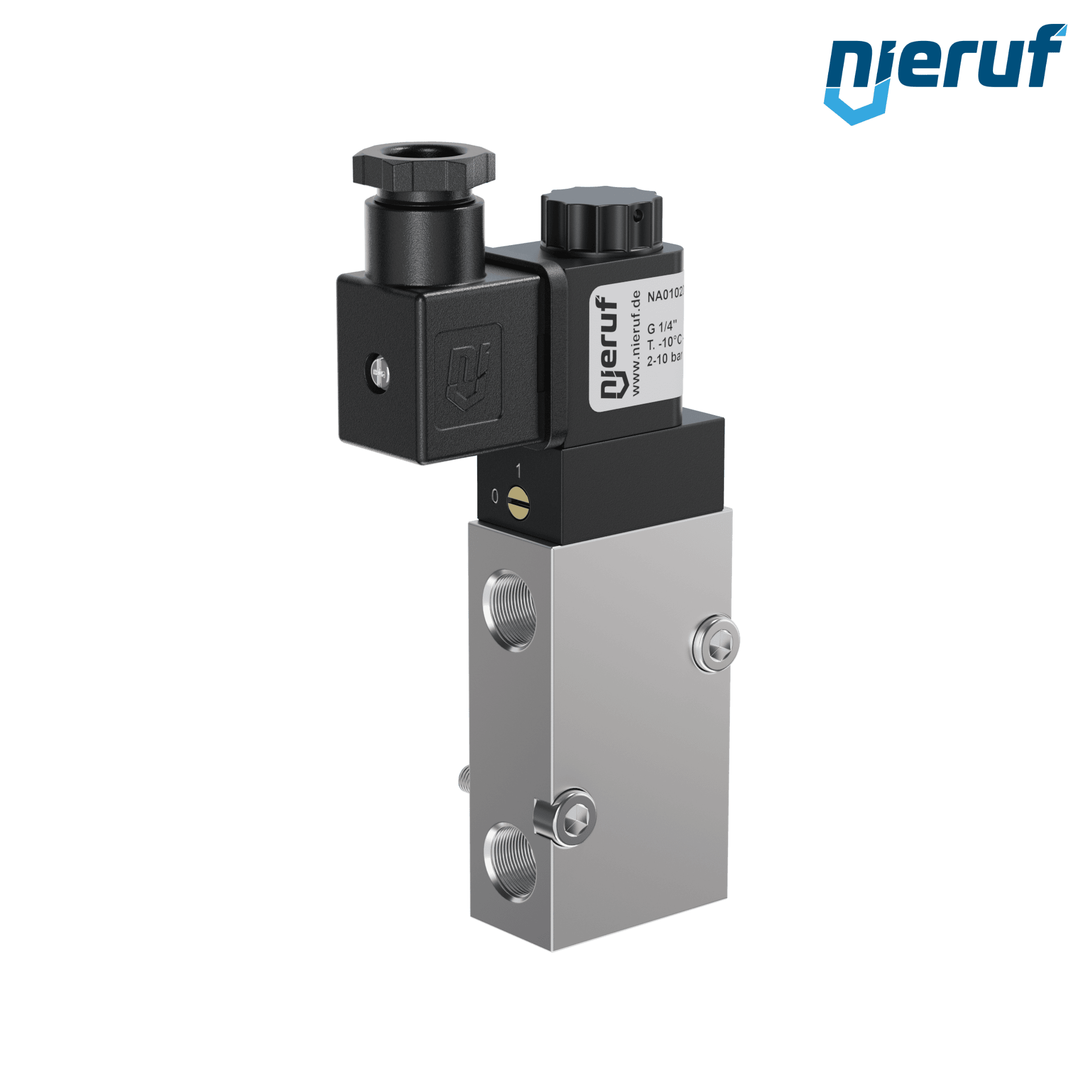 3/2 Wege NAMUR-Magnetventil G 1/4" Zoll NA01 12V DC