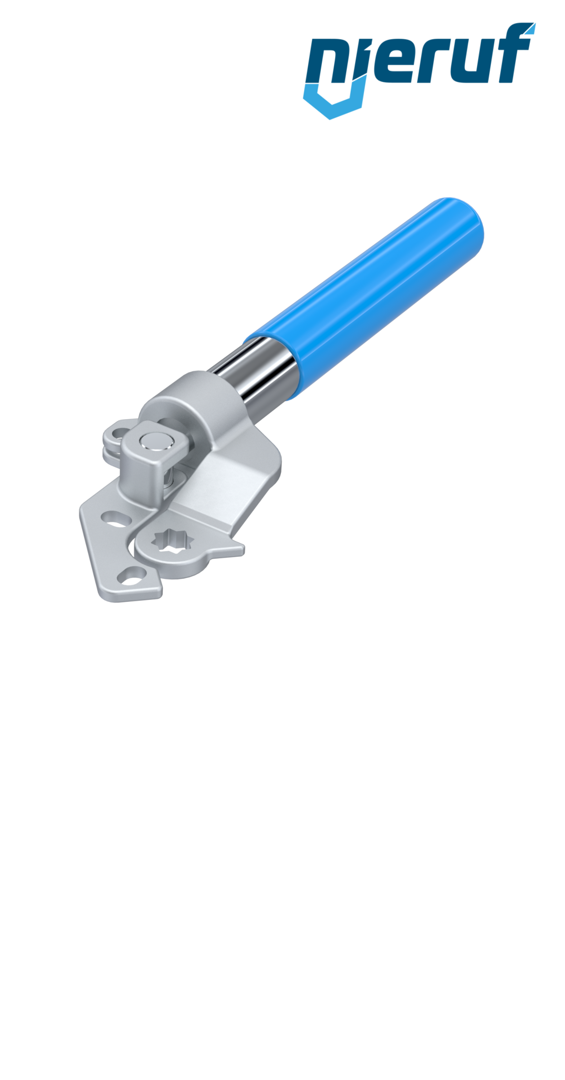 Handhebel mit Federrückstellung F03-F04 9x9 Welle Drehomement max. 15Nm