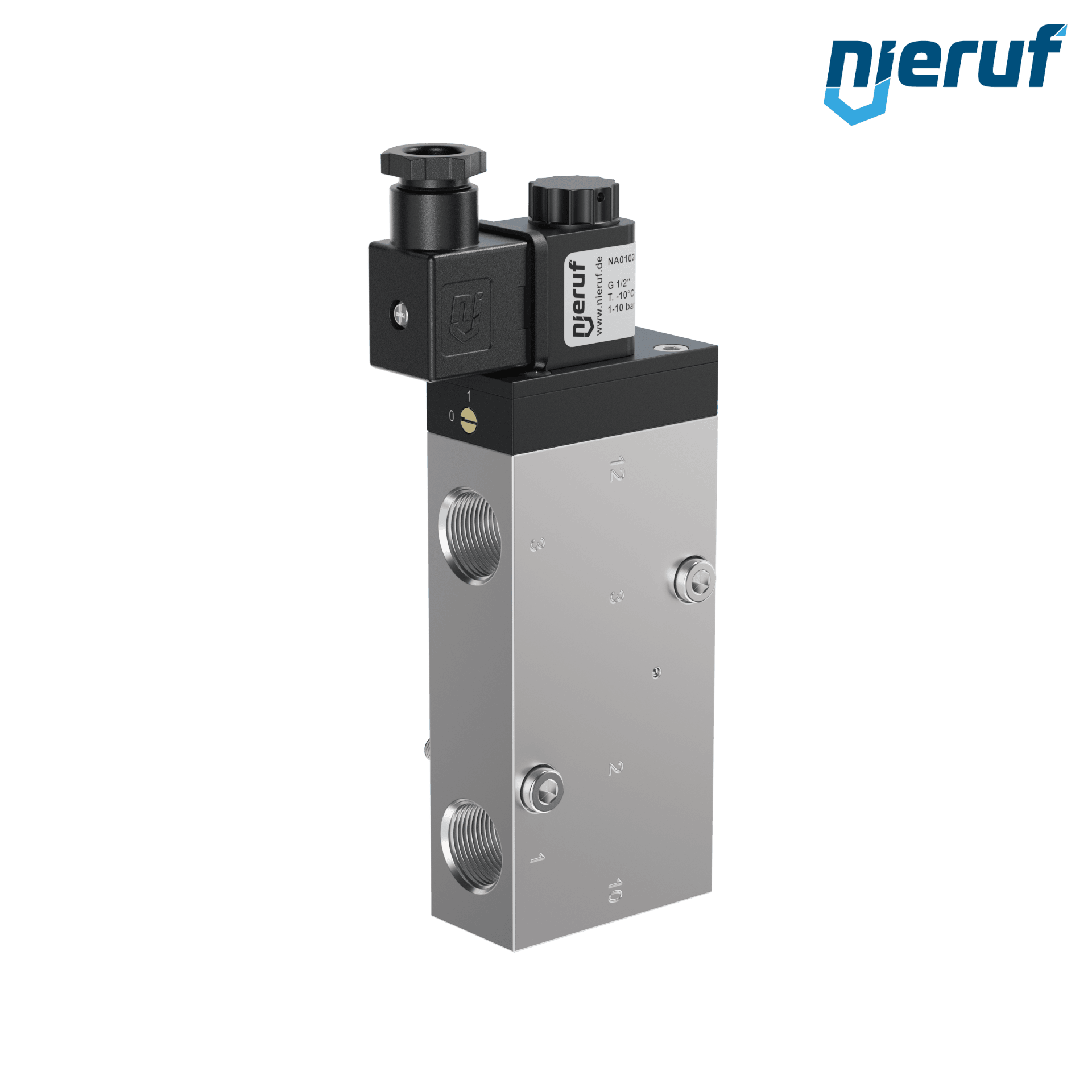 3/2 Wege NAMUR-Magnetventil G 1/2" Zoll NA01 12V DC