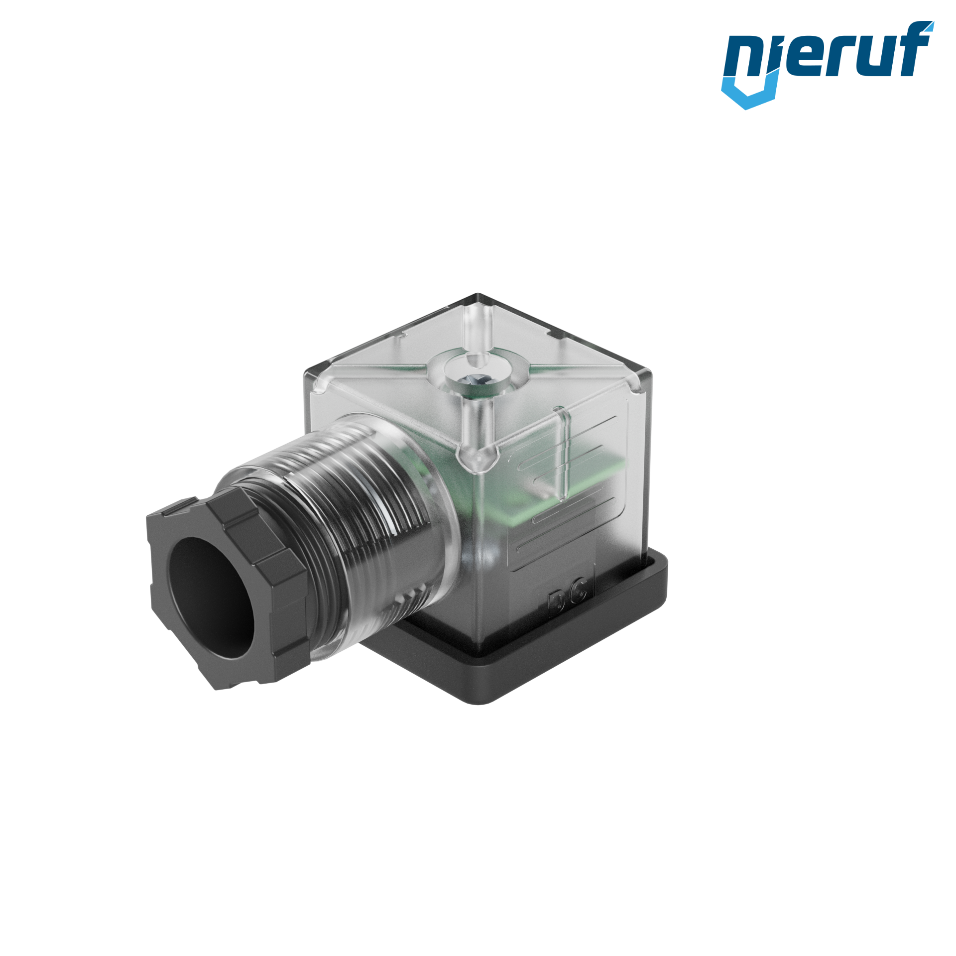 Connettore LED 24V DC per elettrovalvole per tipo EV03 / MV03 / EV04 / MV04 / EV05 / MV05 / EV06 / MV06 / EV07 / MV07