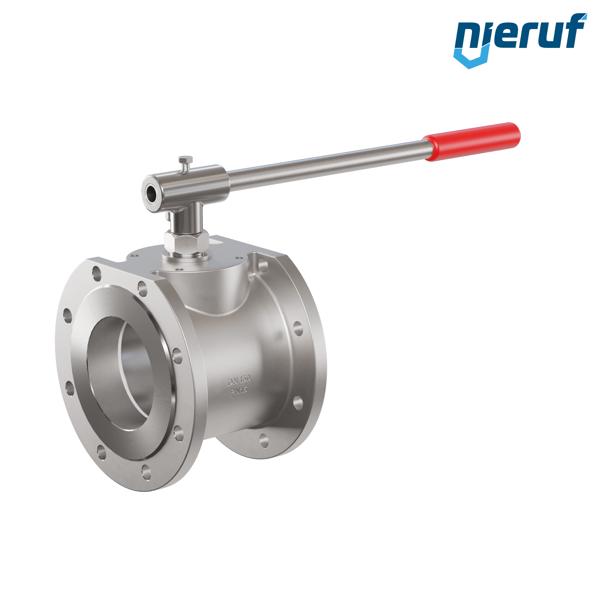 valvola a sfera dal design compatto in acciaio inossidabile DN150 PN16 FK11