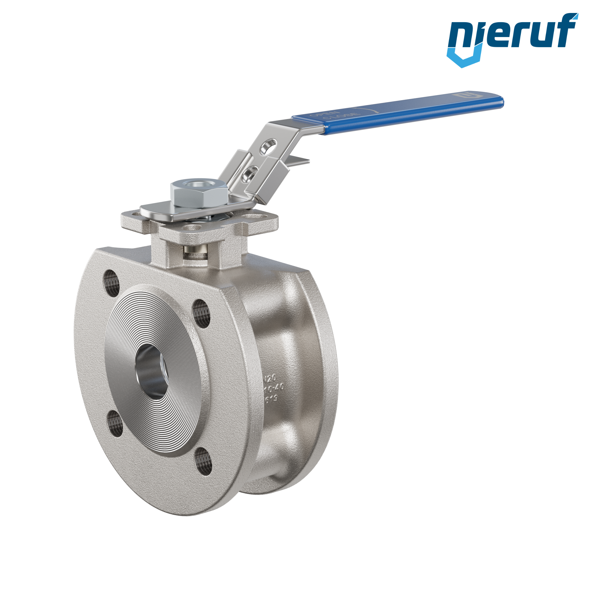 valvola a sfera dal design compatto DN20 PN40 FK04 acciaio inossidabile 1.4408