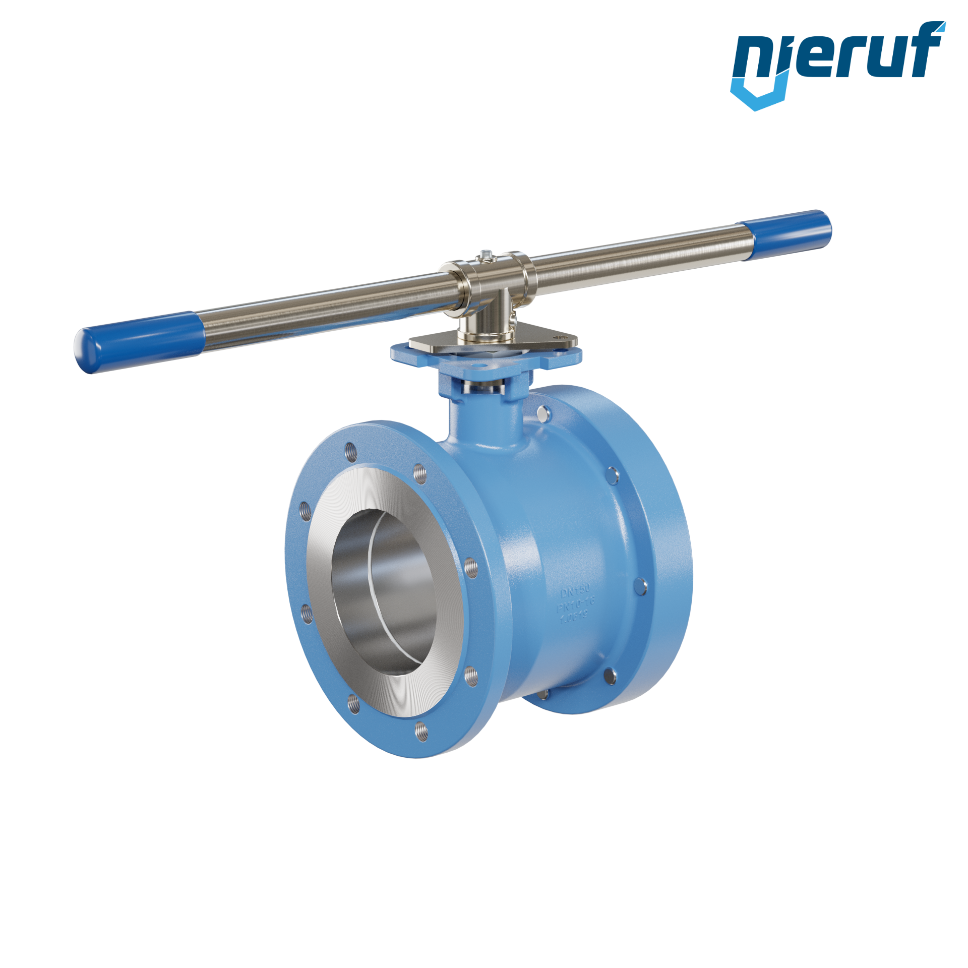 valvola a sfera dal design compatto DN150 PN16 FK03 acciaio fuso 1.0619 sfera in acciaio inossidabile 1.4408