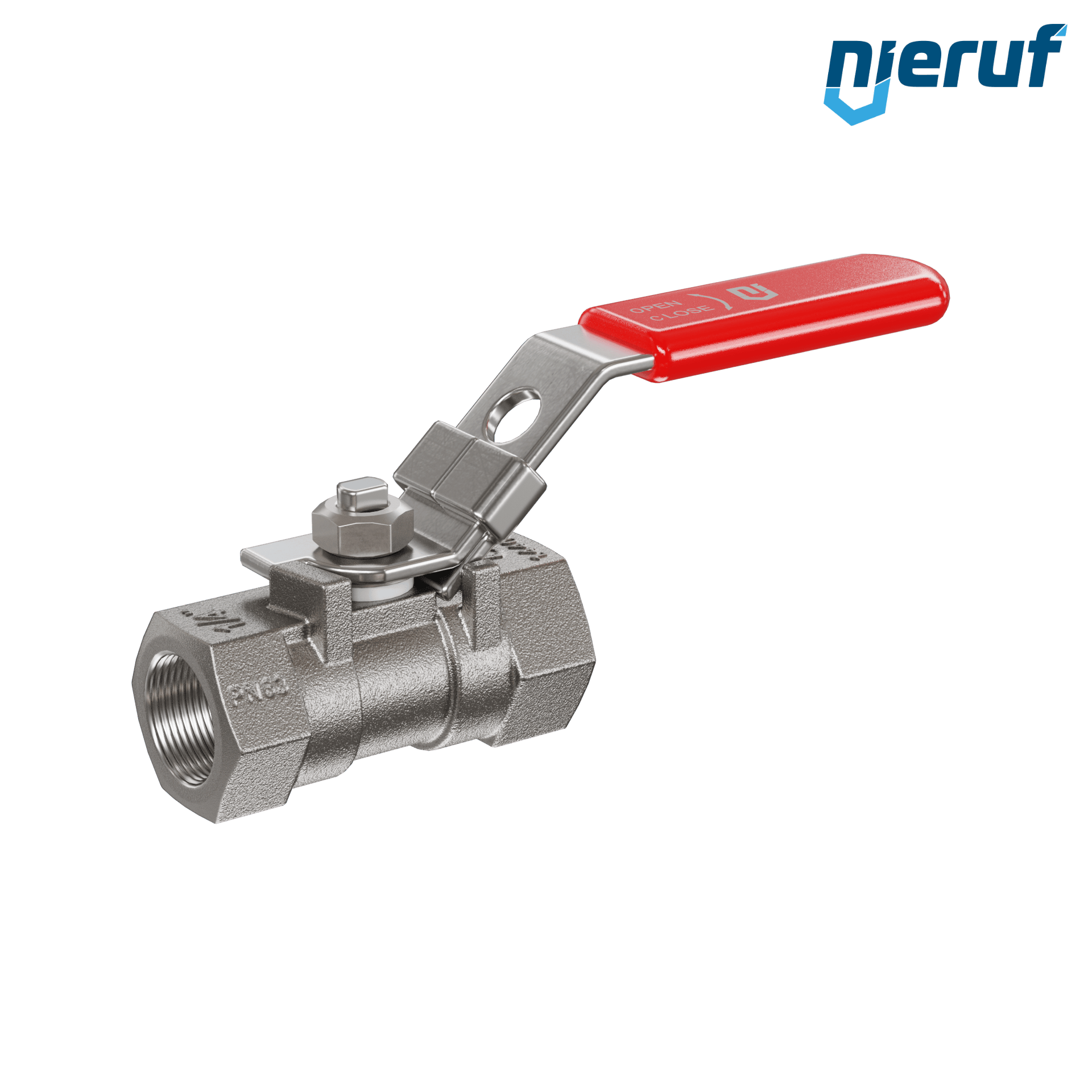 valvola a sfera in acciaio inossidabile DN8 - 1/4" pollici GK03