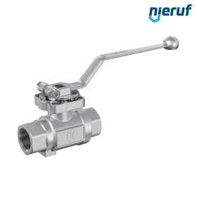 Stahlguss-Kugelhahn DN15 - 1/2" Zoll GK06