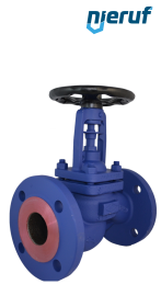 Flansch-Absperrventil DN 40 AV01 Grauguss EN-JL1040 Regulierkegel