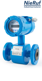 Magnetisch-induktiver Durchflussmesser DN150 MI02, Hartgummi VHE/102 AC 230V 50/60hz