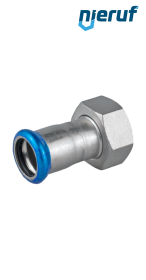 Anschlussverschraubung I Pressfitting DN25 - 28,0 mm Innengewinde 1 1/4" Zoll Edelstahl