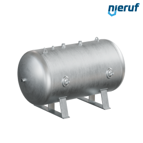 Hochdruckbehälter liegend 2000 Liter, 0-36 bar, Stahl grundiert