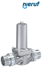 Druckminderer Außengewinde 1 1/2" Zoll DM19 Edelstahl EPDM FDA 0,5 - 9,0 bar
