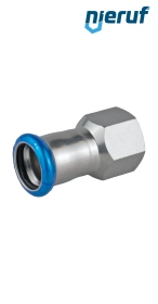 Übergangsmuffe Pressfitting I DN32 - 35,0 mm Innengewinde 1 1/4" Zoll Edelstahl