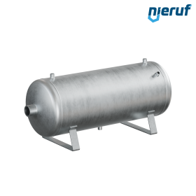 Druckbehälter liegend BE01 90 Liter, 0-11 bar, Stahl feuerverzinkt