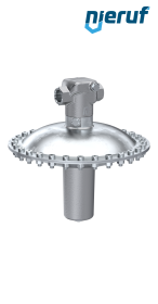 Millibar-Druckminderer DN32 DM24 Innengewinde Edelstahl EPDM 150 - 500 mbar
