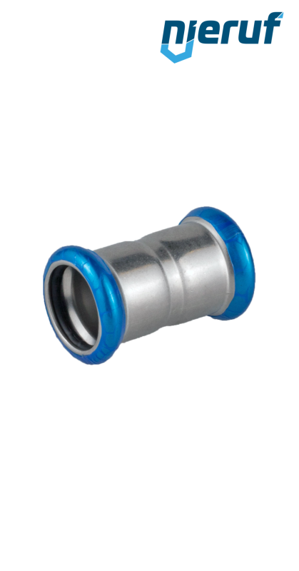 Pressmuffe I x I DN50 - 54,0 mm Edelstahl