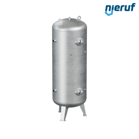Vakuumbehälter stehend BE03 1000 Liter, -1-3 bar, Stahl feuerverzinkt