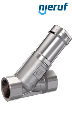 Überströmventil 1/2" Zoll IG UV16 Edelstahl  12,0 - 20,0 bar PTFE