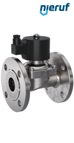 Vakuum-Magnetventil mit Flansch DN50 Edelstahl FV01 NBR 230V 50Hz