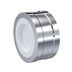 PTFE-Rückschlagventil DN100 - 4" Zoll PN10 DIN EN 1092-1